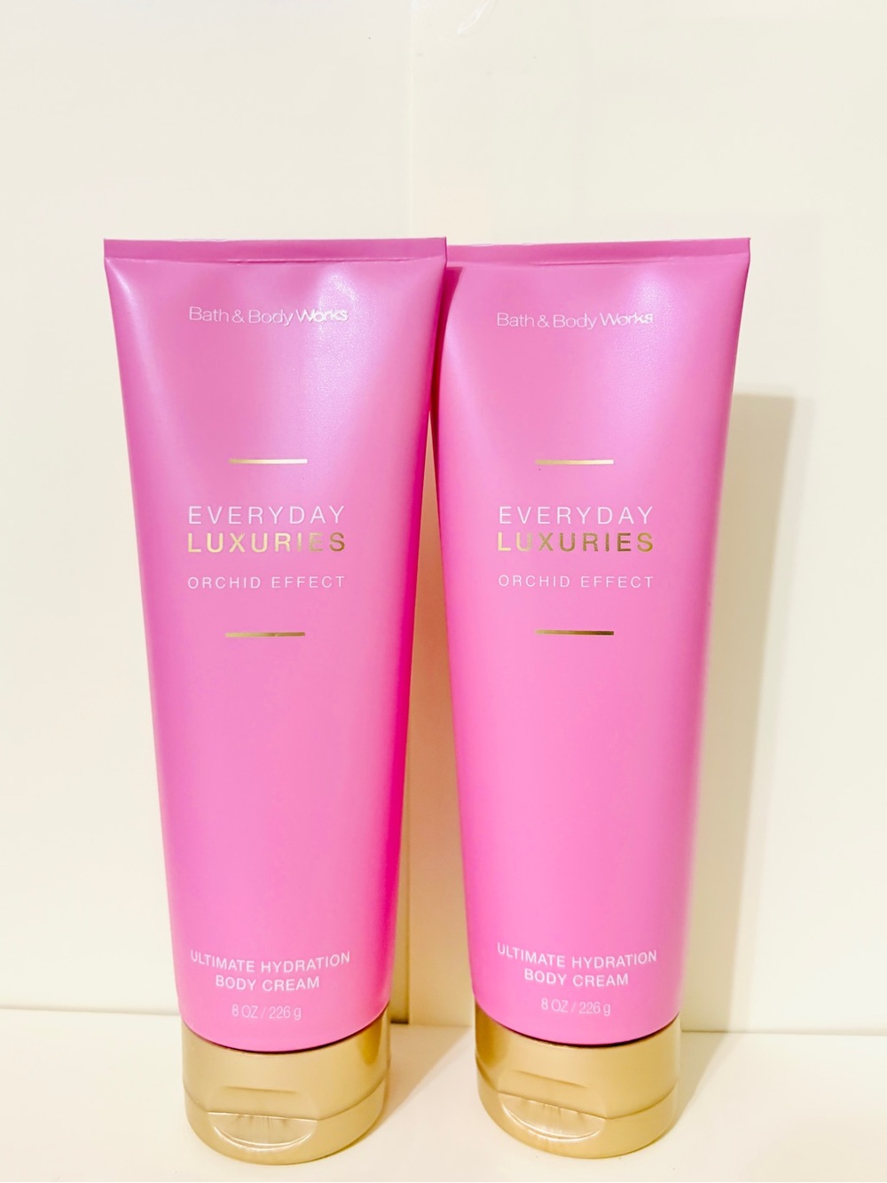 Bath & Body Works Everyday Luxuries Orchid Effect Body Cream - Pack of 2